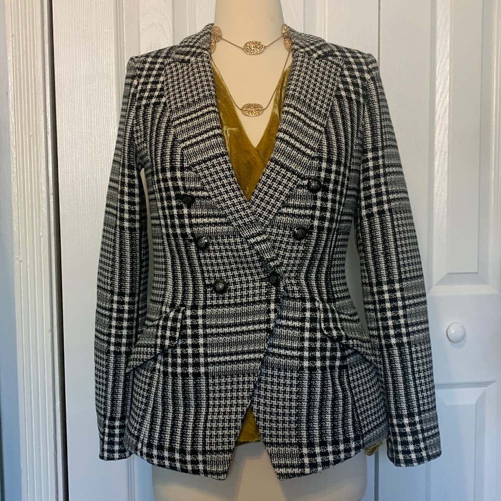 WH | Black Market double breasted blazer